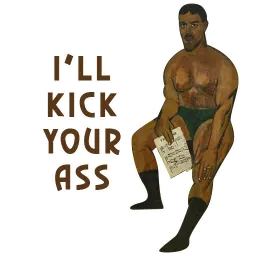 Russian madern art sticker 2