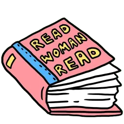 Читай, женщина! Telegram sticker pack