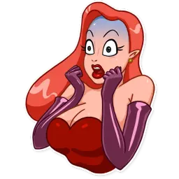 Джессика Раббит sticker 4