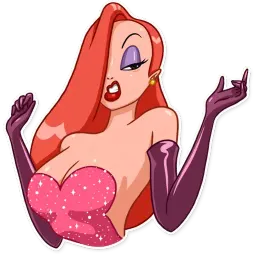Джессика Раббит sticker 8