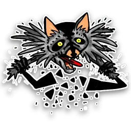 Raccoon sticker 10
