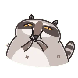 Енот Telegram sticker pack