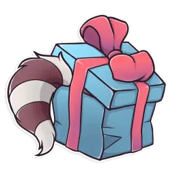 Jessie Racoon sticker 6