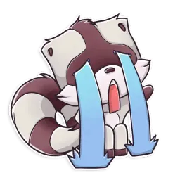 Jessie Racoon sticker 7