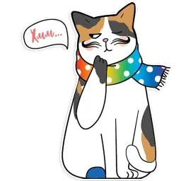 Радужные котики sticker 6