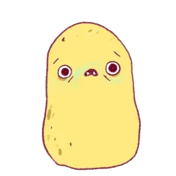 Сладкая картошка sticker 12