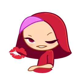 Красная шпочка sticker 2