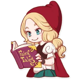 Red Riding Hood sticker 12