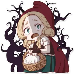 Red Riding Hood sticker 3
