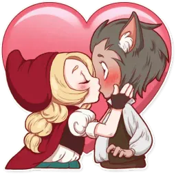 Red Riding Hood sticker 5