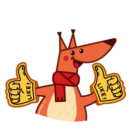 Красная белка sticker 3