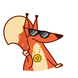 Красная белка sticker 7