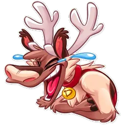 Оленья вечеринка Telegram sticker pack