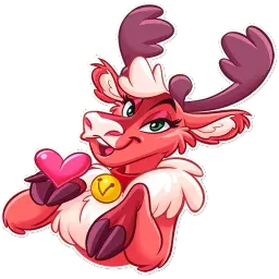 Оленья вечеринка sticker 2