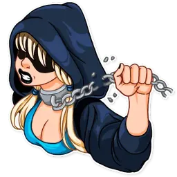 Девочка-сопротивление sticker 3
