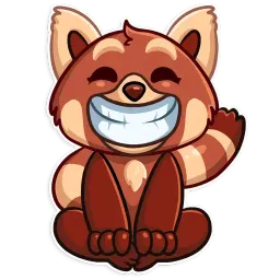 Ricky Panda sticker 2