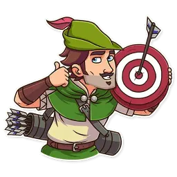 Robin Hood :: @TgSticker sticker 3