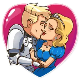 Romantic Knight sticker 5