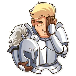 Romantic Knight sticker 10