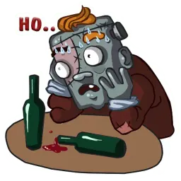 Романтичный зомби Фрэнк sticker 12