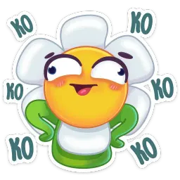 Ромашка sticker 3