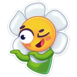 Ромашка sticker 4