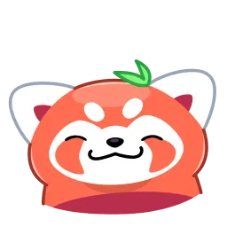 Красная панда sticker 2