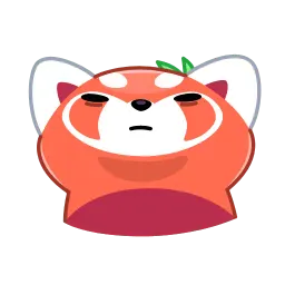 Красная панда sticker 10