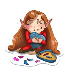 Эльфы sticker 11