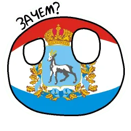 Россия в Countryballs sticker 3