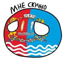 Россия в Countryballs sticker 8