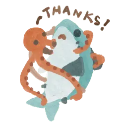 Игрушечная акула sticker 6