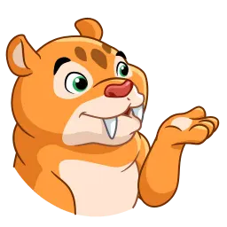 Саблезубый тигр sticker 2