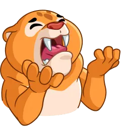 Саблезубый тигр sticker 11