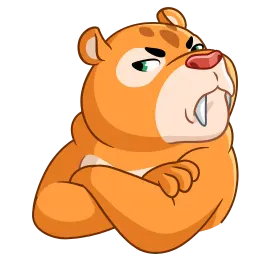 Саблезубый тигр sticker 12