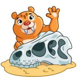 Саблезубый тигр sticker 4