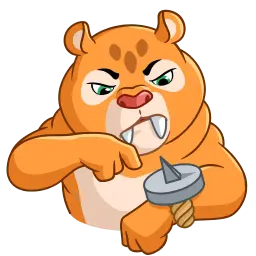 Саблезубый тигр sticker 9