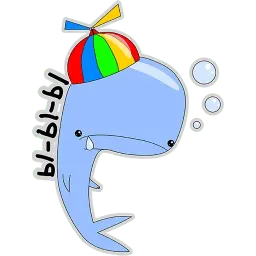 BlueWhale Telegram sticker pack