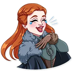 Санса Старк Telegram sticker pack