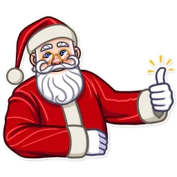 Санта Клаус sticker 3