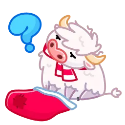 Санта Муу sticker 11