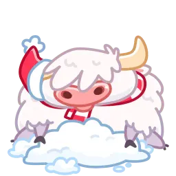 Санта Муу sticker 3