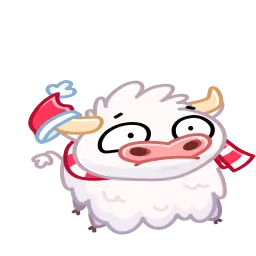 Санта Муу sticker 4