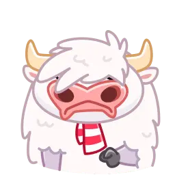 Санта Муу sticker 7