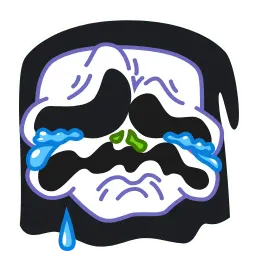 Крик sticker 10