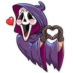 Scream sticker 2