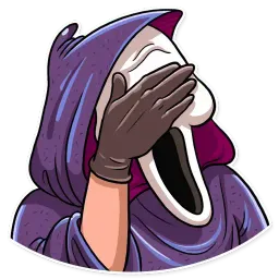 Scream sticker 11