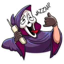 Scream sticker 12