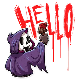 Scream sticker 5