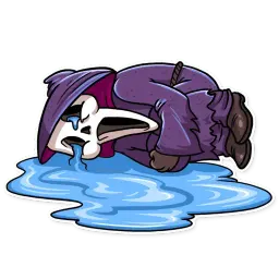 Scream sticker 6